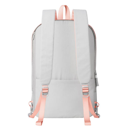 Pink-Grey - Back - XD Design Switch 2 in 1 22L Backpack