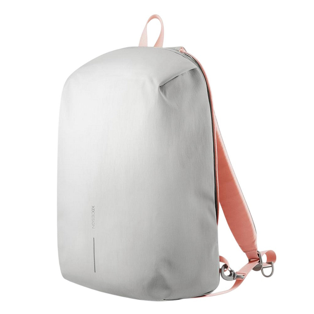 Pink-Grey - Side - XD Design Switch 2 in 1 22L Backpack