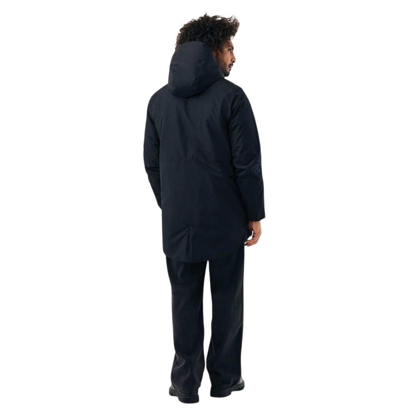 Black - Lifestyle - Iqoniq Unisex Adult Thelon Recycled Polyester Parka