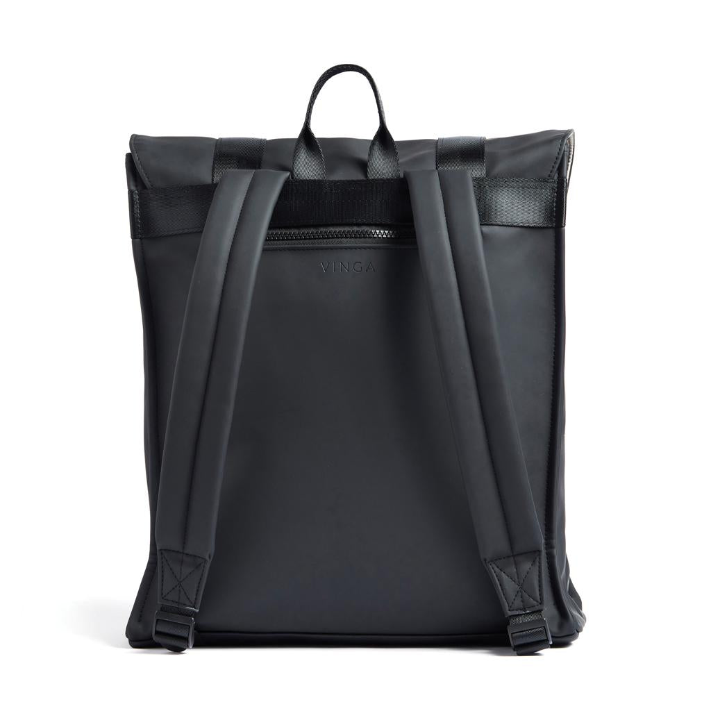Black - Side - Vinga Baltimore 19L Backpack