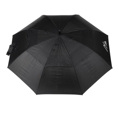 Black - Side - Nordic Drift Trail Stormproof Aware Folding Umbrella