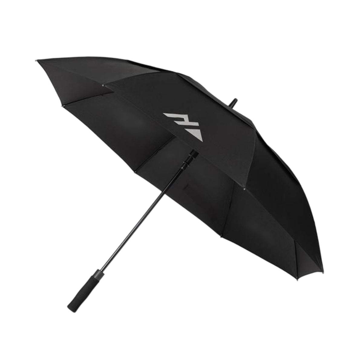 Black - Front - Nordic Drift Trail Stormproof Aware Folding Umbrella