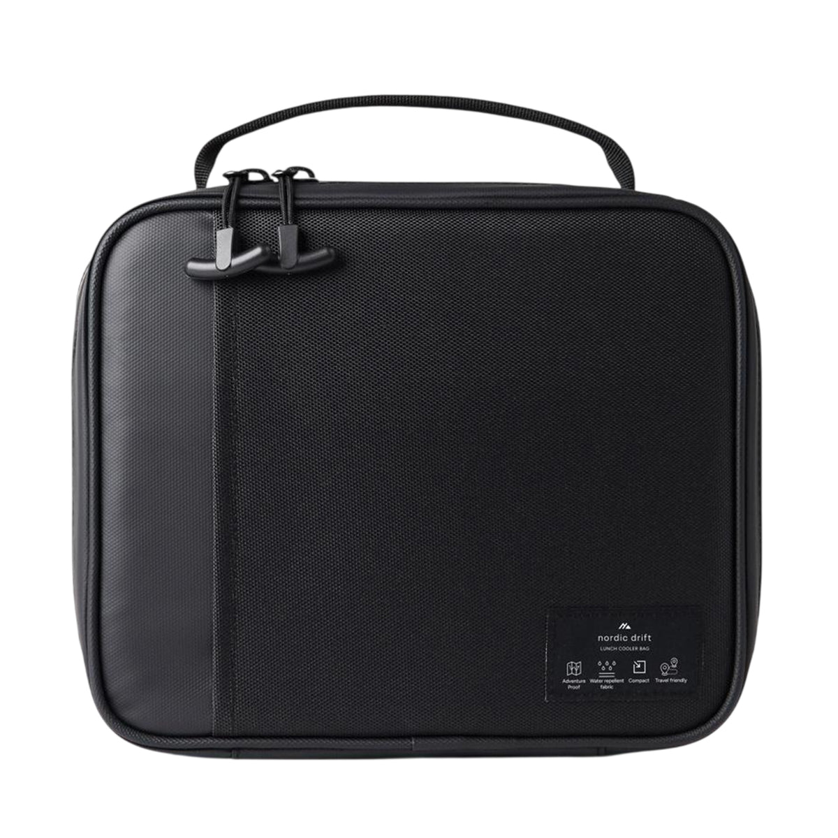 Black - Front - Nordic Drift Water Repellent Cooler Tote Bag