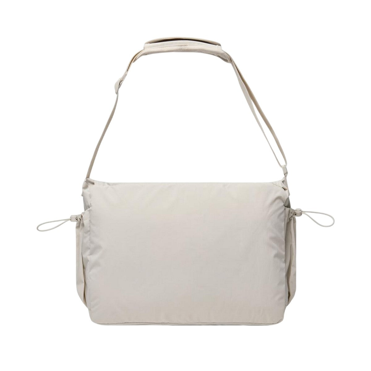 Beige - Back - XD Kento Urban Recycled Nylon Messenger Bag