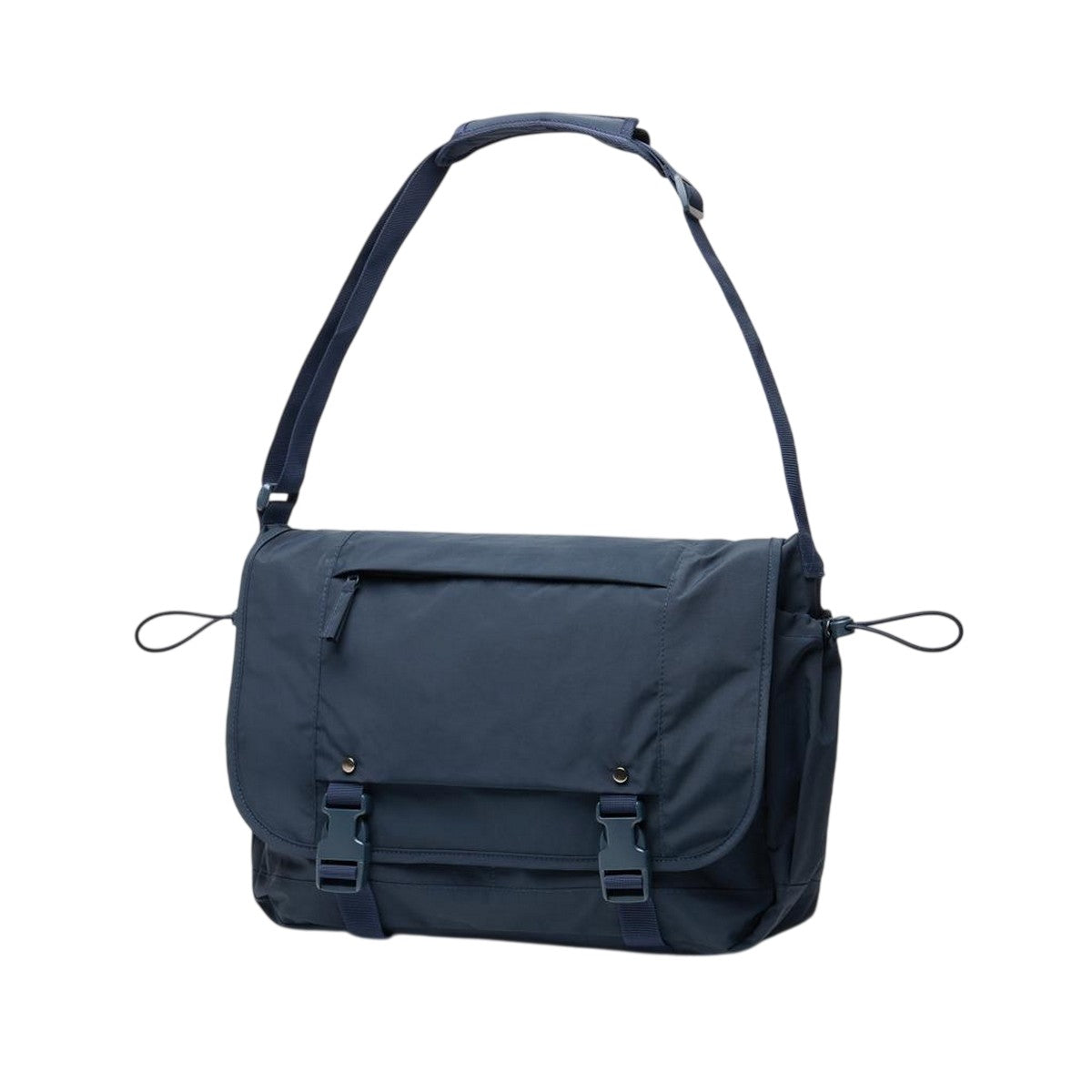 Navy - Side - XD Kento Urban Recycled Nylon Messenger Bag
