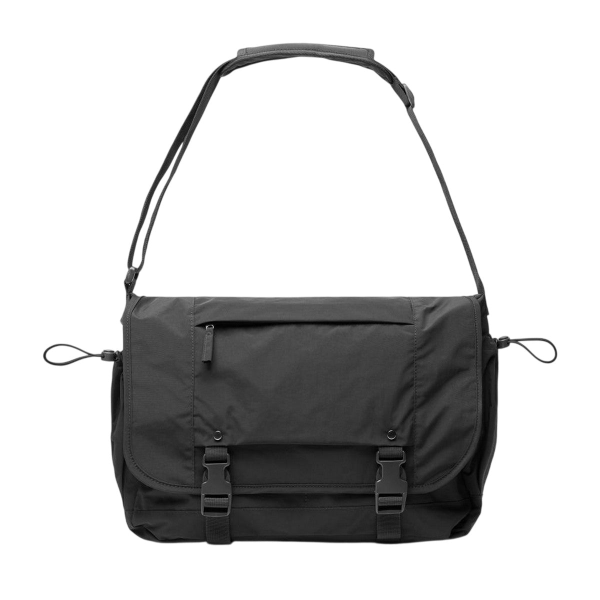 Black - Front - XD Kento Urban Recycled Nylon Messenger Bag