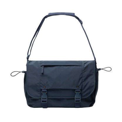 Navy - Front - XD Kento Urban Recycled Nylon Messenger Bag