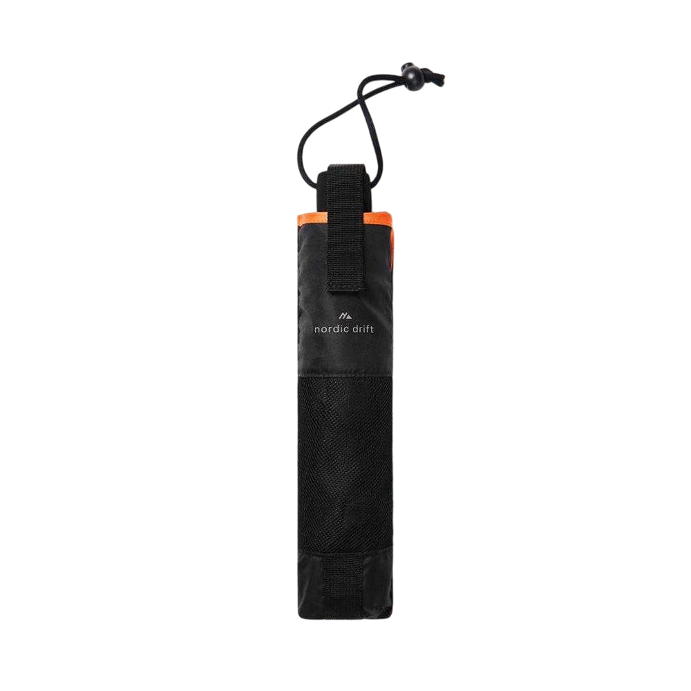 Black - Side - Nordic Drift Trail RPET Aware Automatic Folding Umbrella