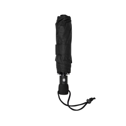 Black - Lifestyle - Nordic Drift Trail RPET Aware Automatic Folding Umbrella