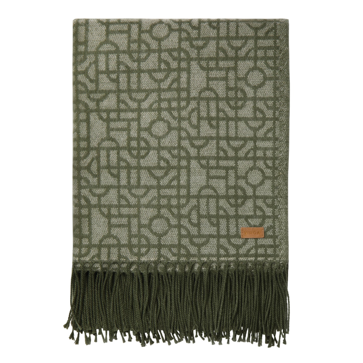Green - Front - Vinga Verso Blanket