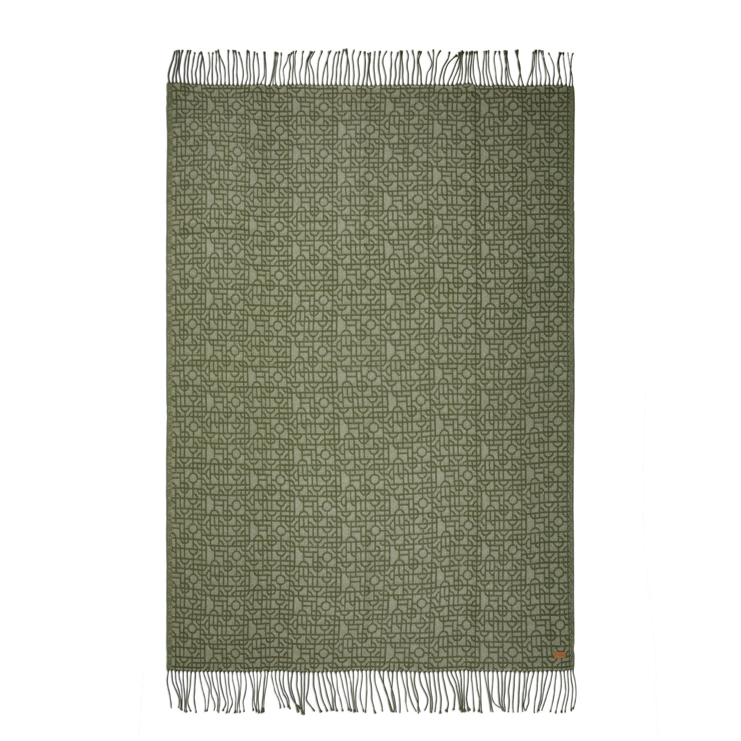 Green - Back - Vinga Verso Blanket