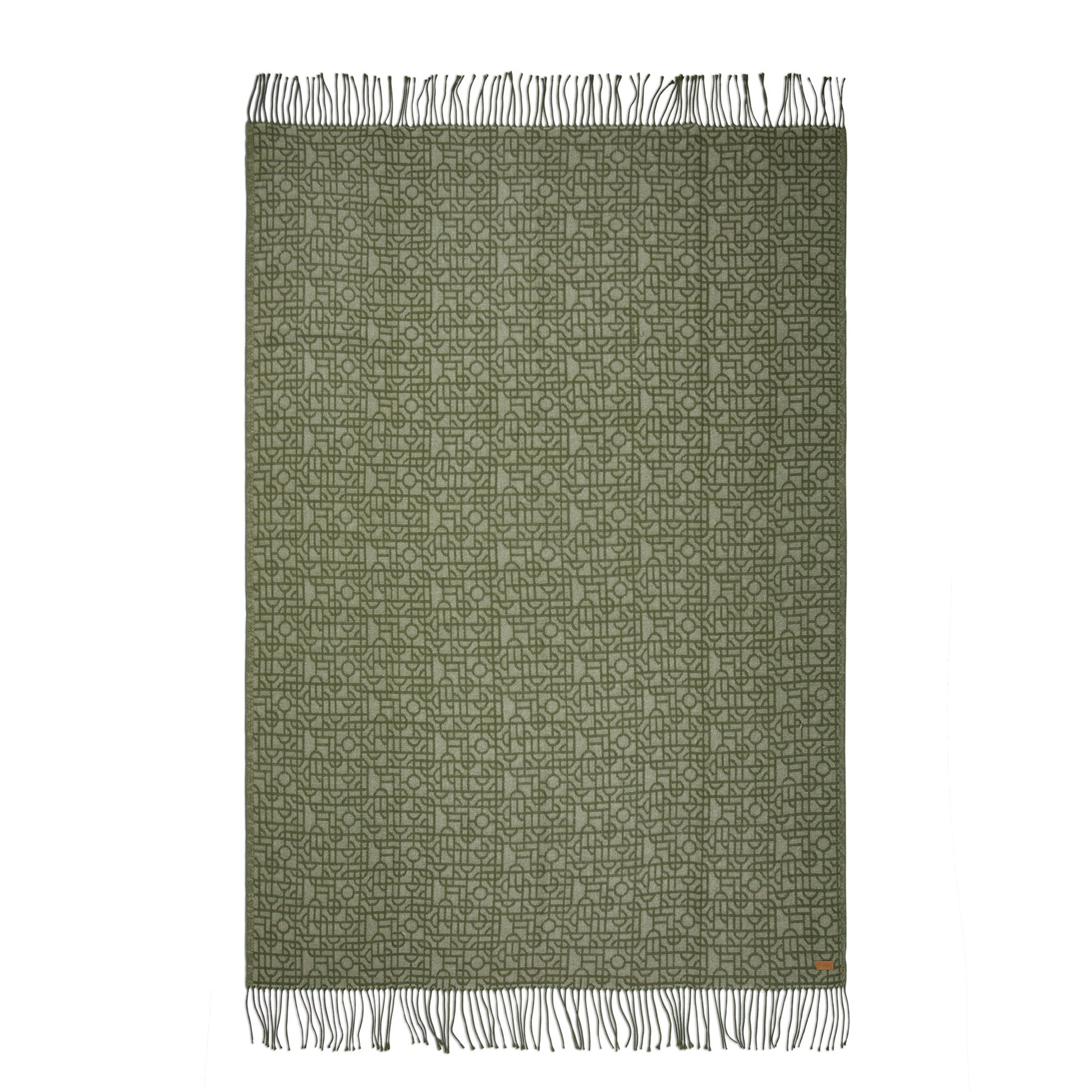 Green - Back - Vinga Verso Blanket