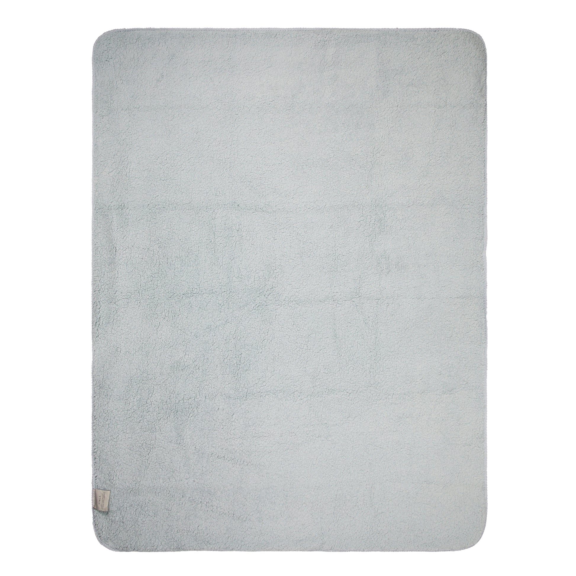 White - Back - Vinga Recycled Sheep Blanket