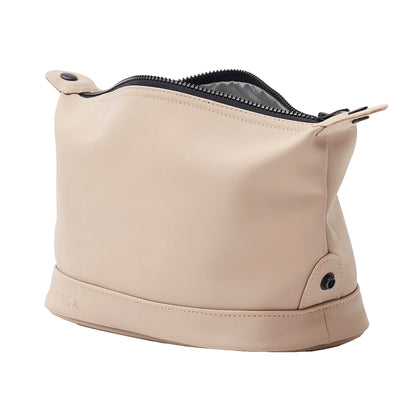 Greige - Back - Vinga Baltimore 4.5L Wash Bag