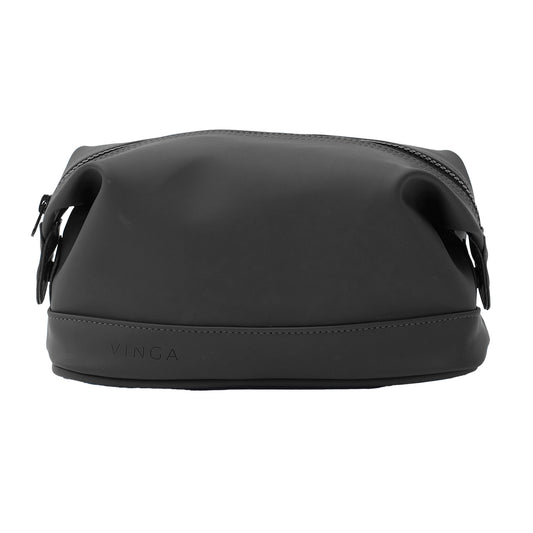 Black - Front - Vinga Baltimore 4.5L Wash Bag