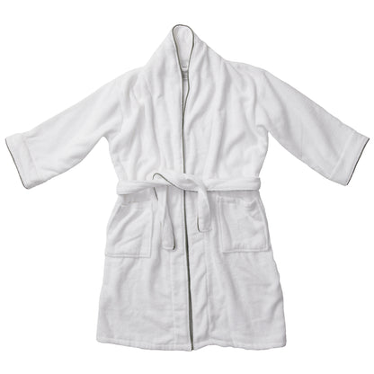 White - Front - Vinga Unisex Adult Harper Dressing Gown