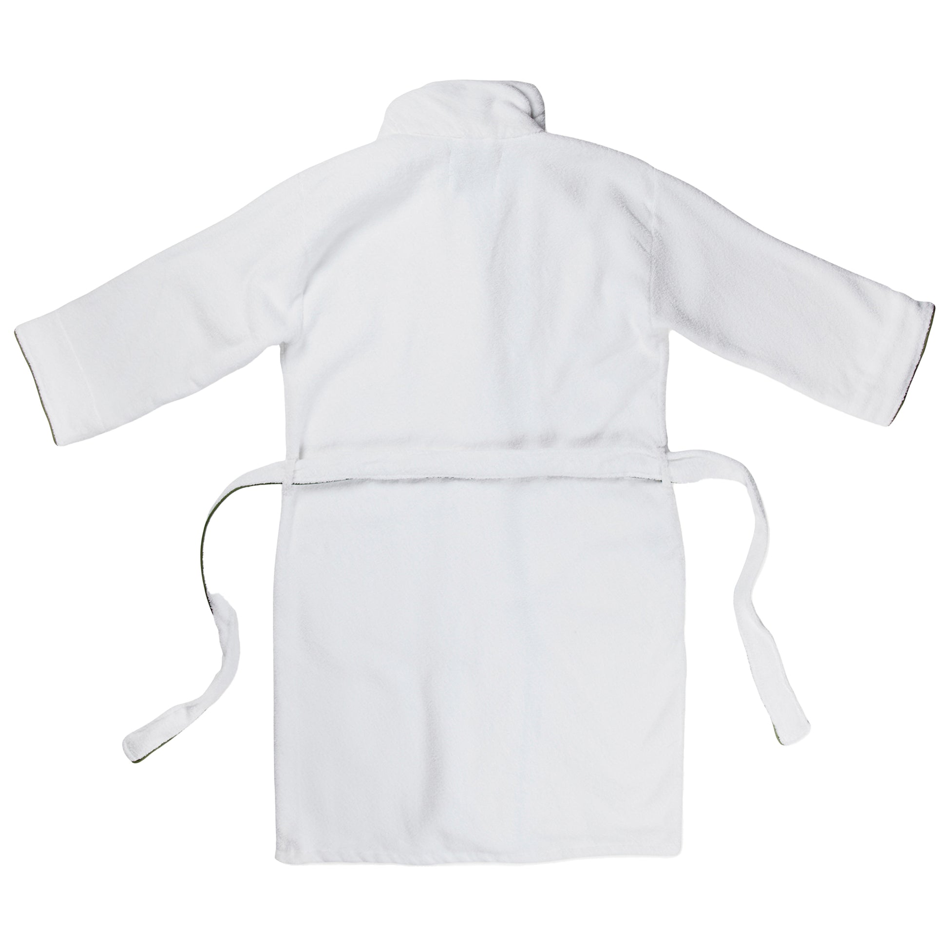 White - Back - Vinga Unisex Adult Harper Dressing Gown