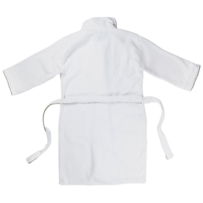 White - Back - Vinga Unisex Adult Harper Dressing Gown