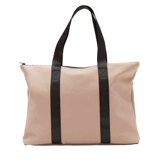 Greige - Front - Vinga Baltimore Tote Bag