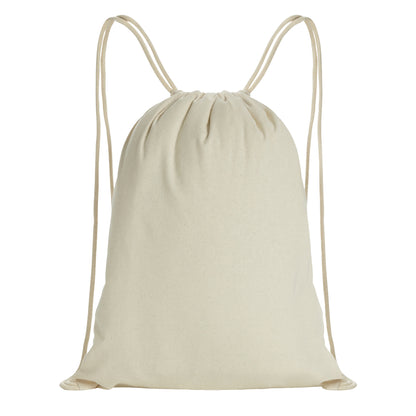 Off White - Front - XD Collection Impact Cotton Aware Drawstring Bag