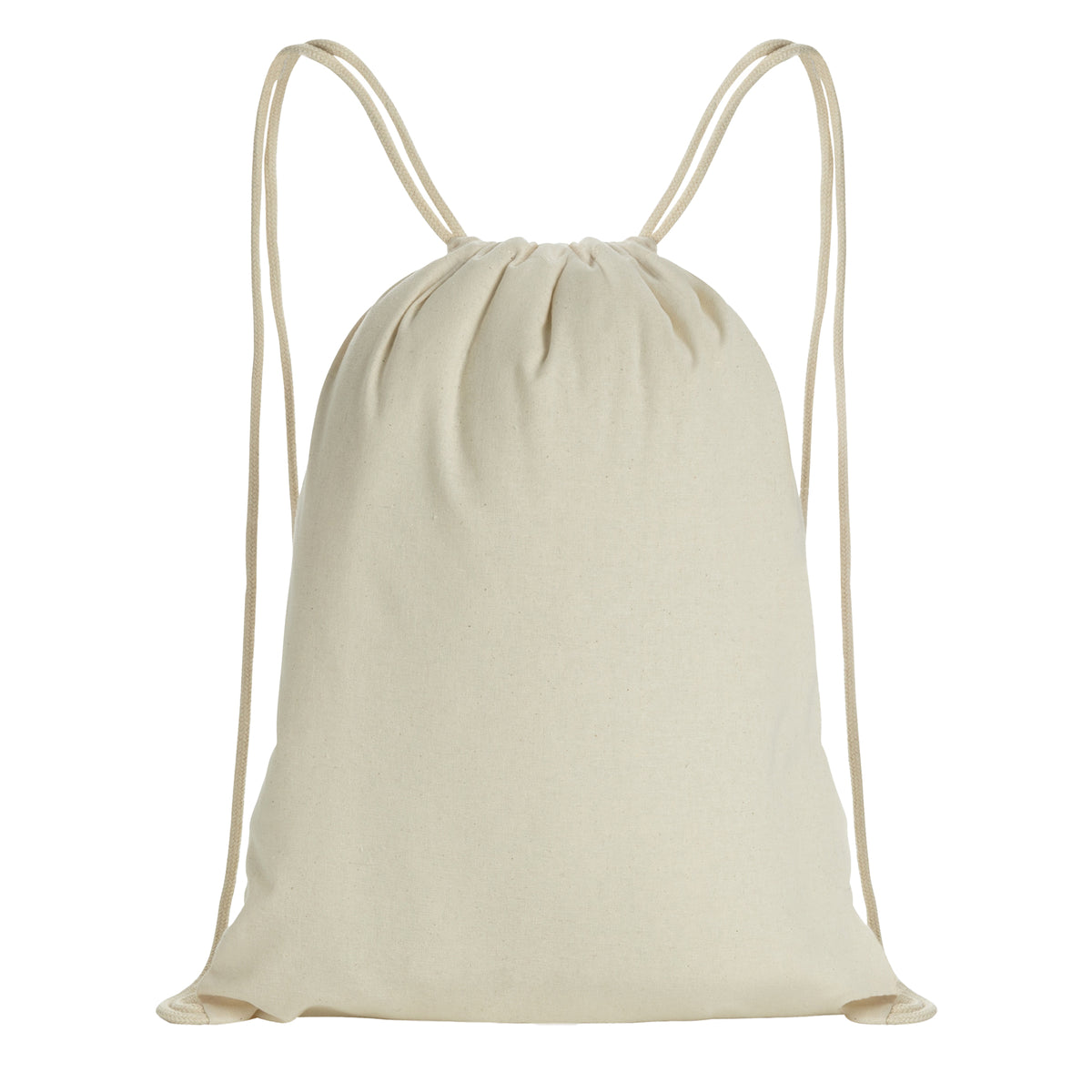 Off White - Front - XD Collection Impact Cotton Aware Drawstring Bag