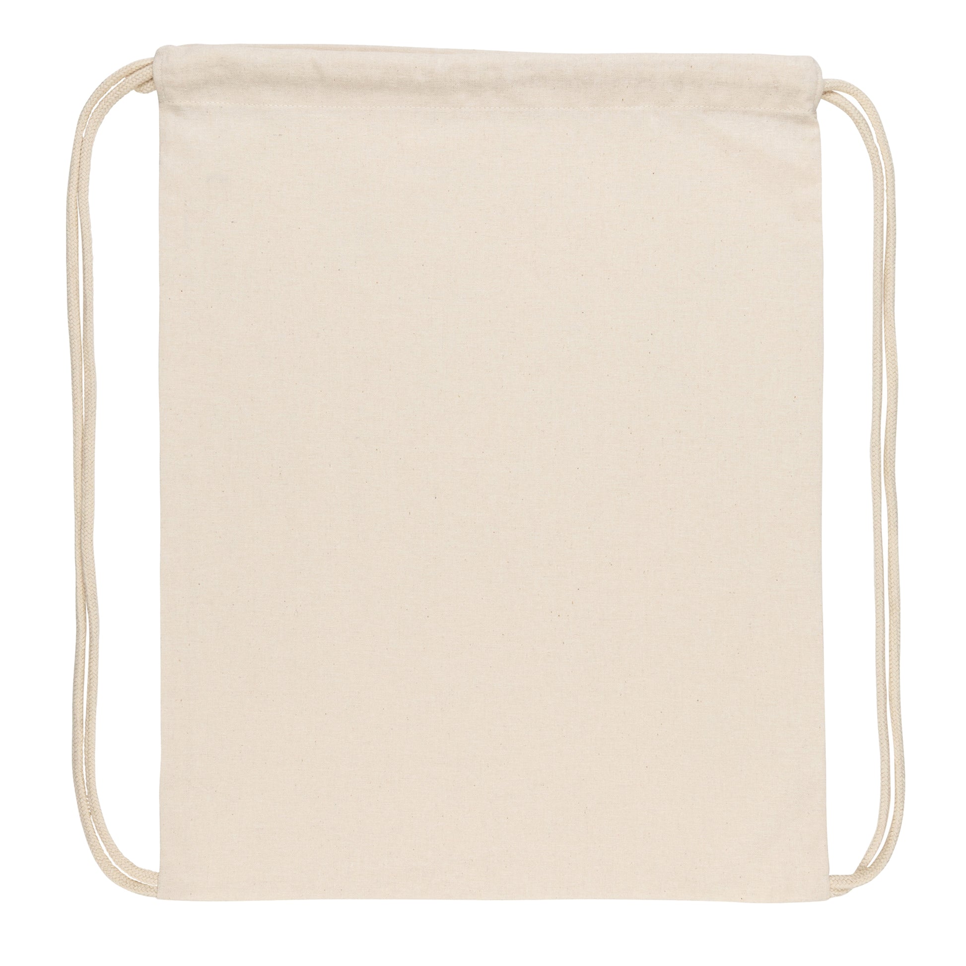 Off White - Back - XD Collection Impact Cotton Aware Drawstring Bag