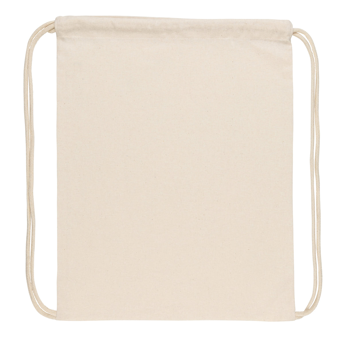 Off White - Back - XD Collection Impact Cotton Aware Drawstring Bag
