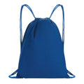 Blue - Front - XD Collection Impact Cotton Aware Drawstring Bag