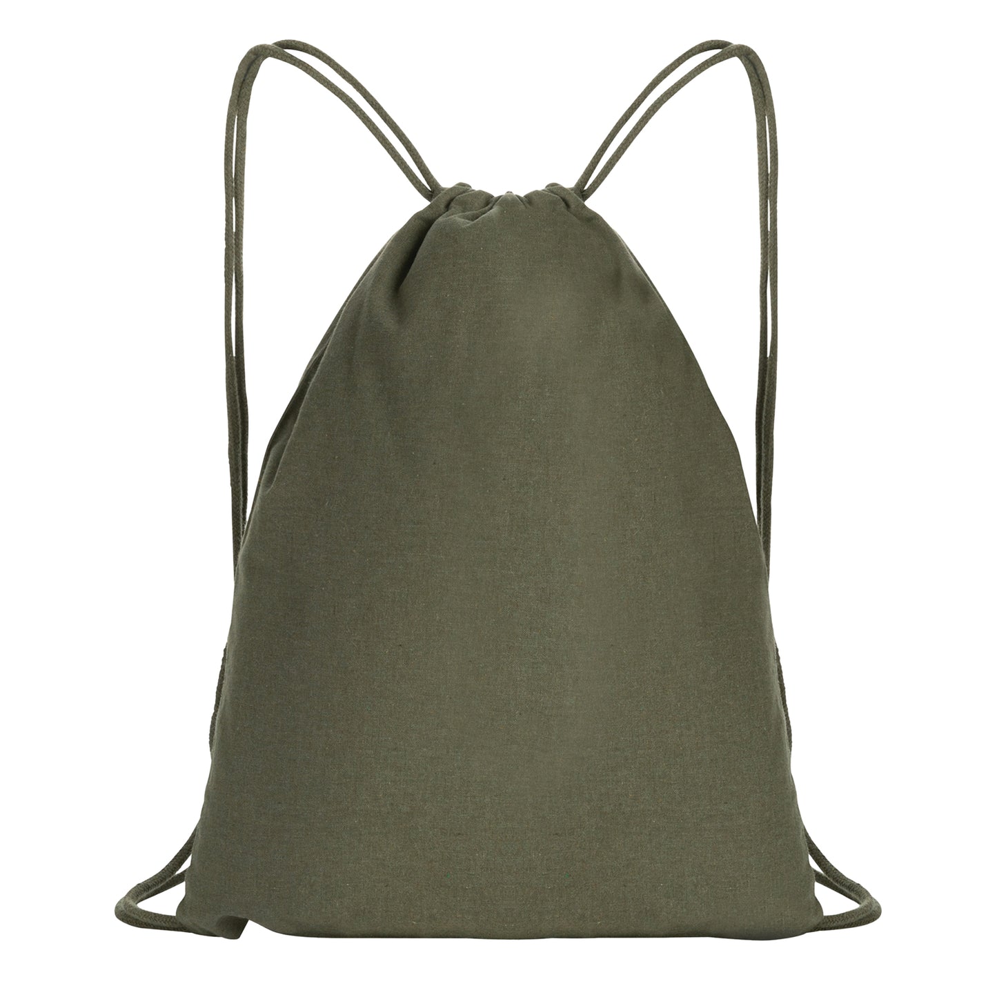 Green - Front - XD Collection Impact Cotton Aware Drawstring Bag