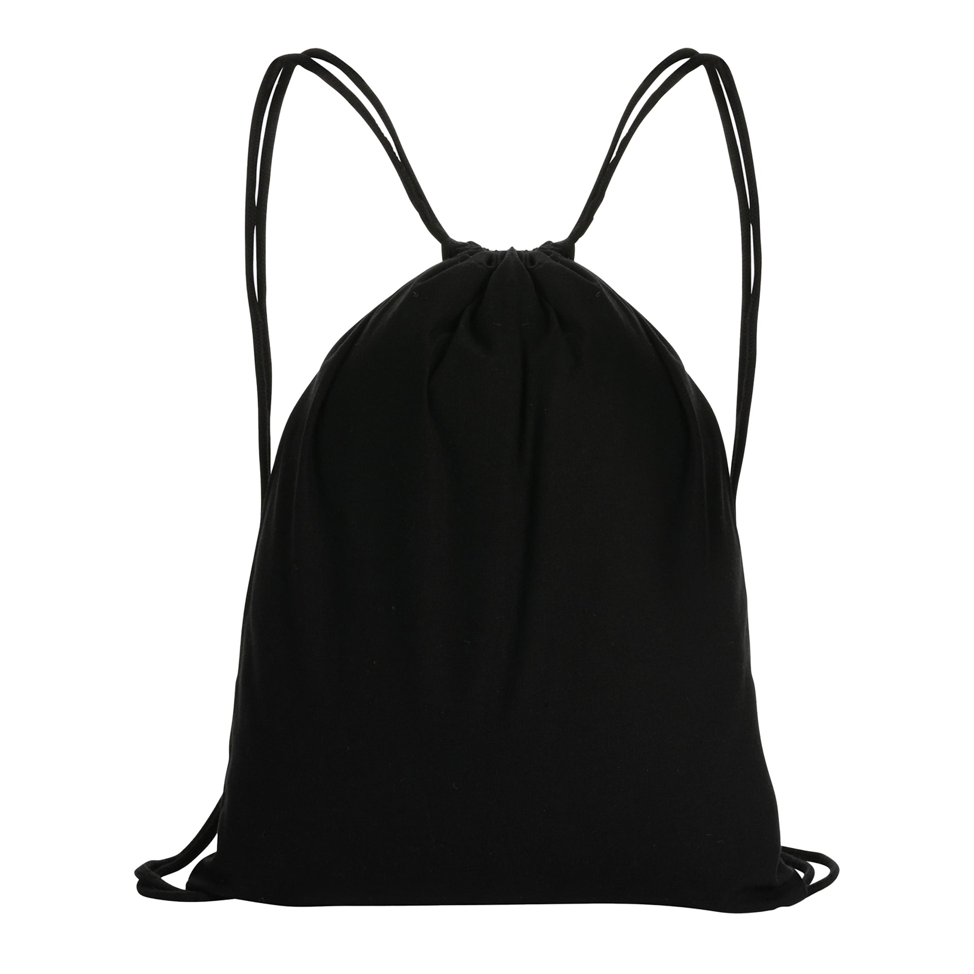 Black - Front - XD Collection Impact Cotton Aware Drawstring Bag