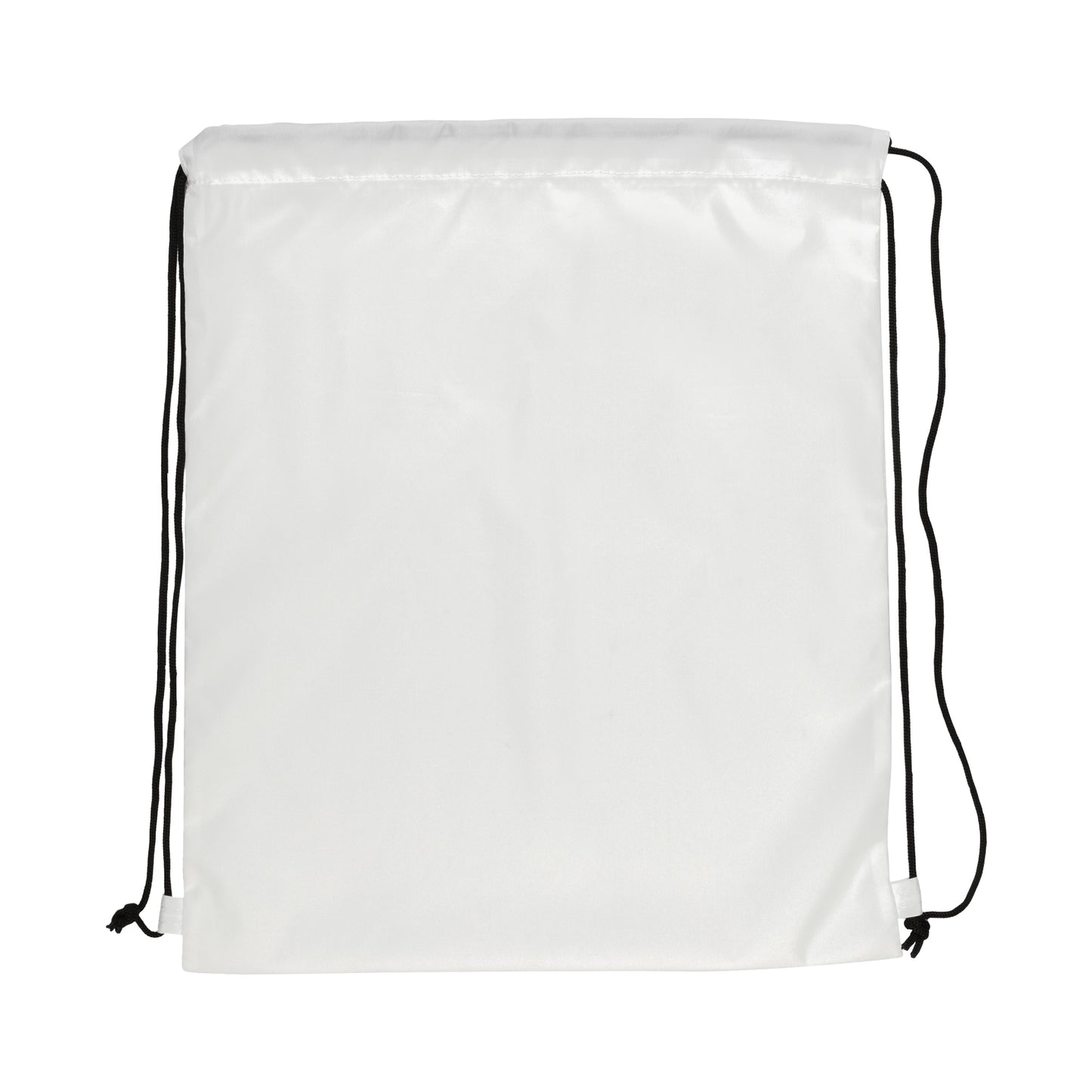White - Back - XD Collection Impact RPET Aware Drawstring Bag