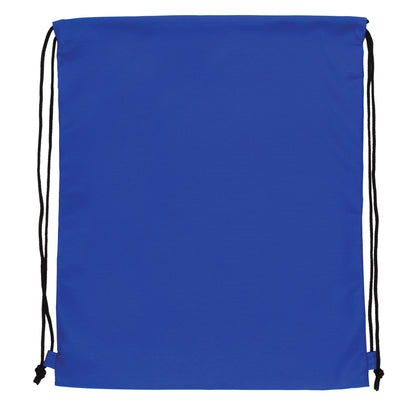 Blue - Back - XD Collection Impact RPET Aware Drawstring Bag
