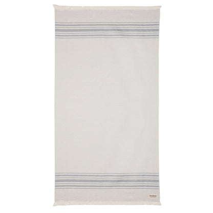 Grey - Back - Ukiyo Yumiko Aware Hammam Bath Towel