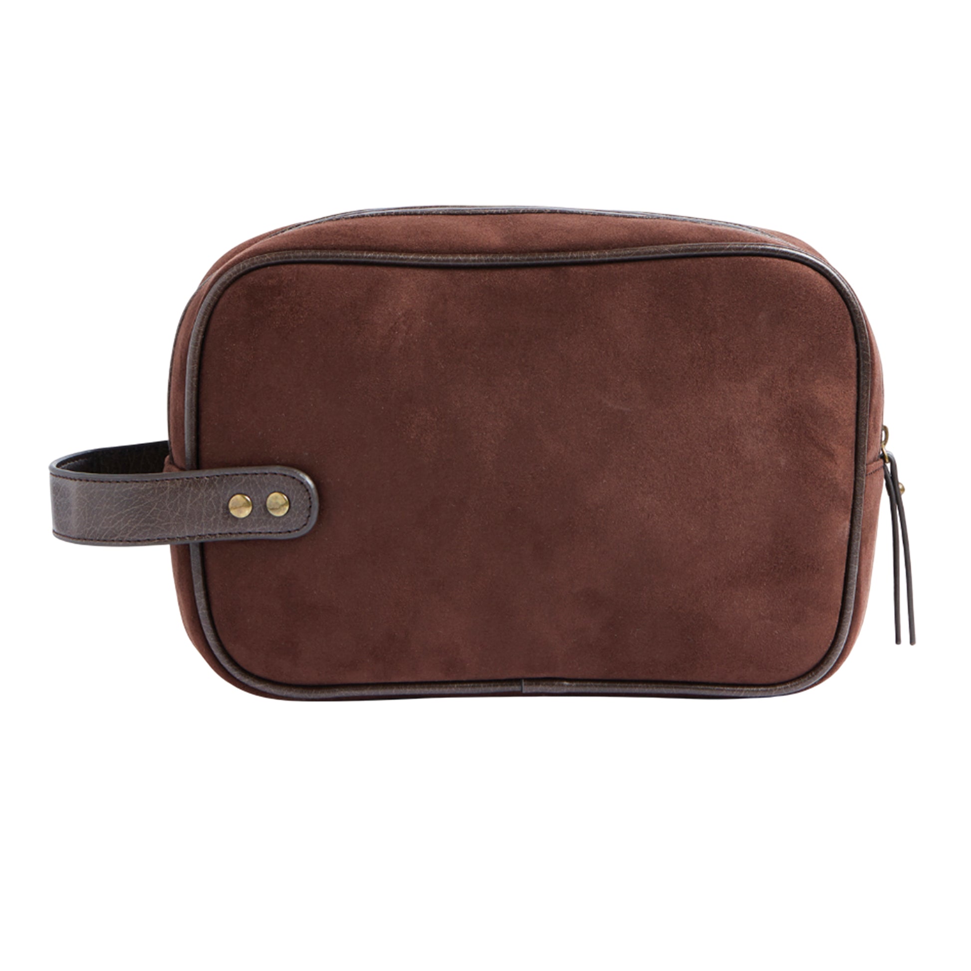 Brown - Back - Vinga Hunton Toiletry Bag