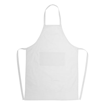 White - Front - XD Collection Impact Recycled Cotton Aware Apron