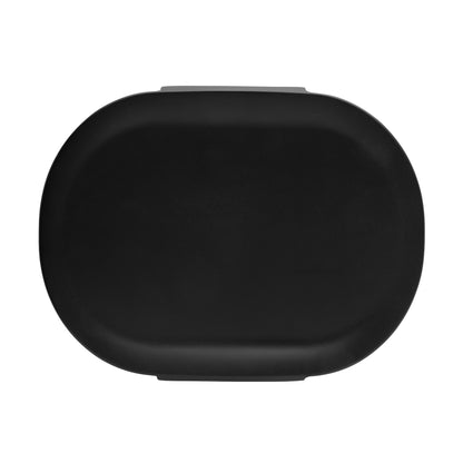 Black - Back - Avira Atlas Polypropylene 700ml Lunch Box