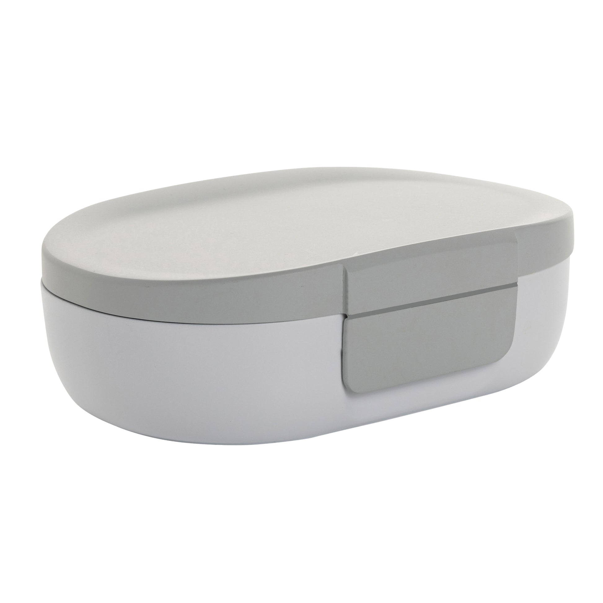 White - Side - Avira Atlas Polypropylene 700ml Lunch Box