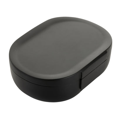 Black - Side - Avira Atlas Polypropylene 700ml Lunch Box