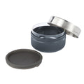 Silver - Side - Black + Blum Glass Bowl 750ml Lunch Box