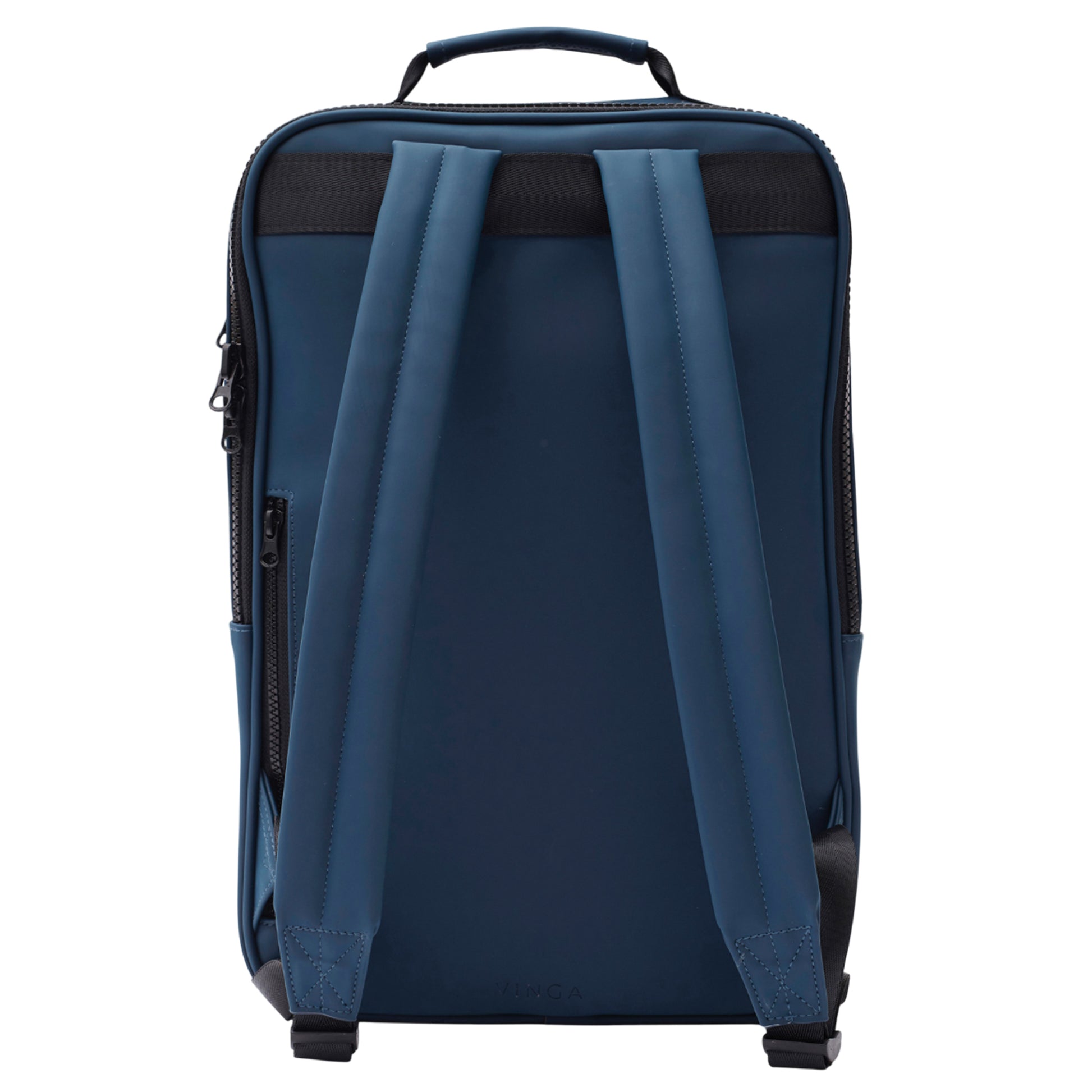 Navy - Back - Vinga Baltimore Travel Backpack