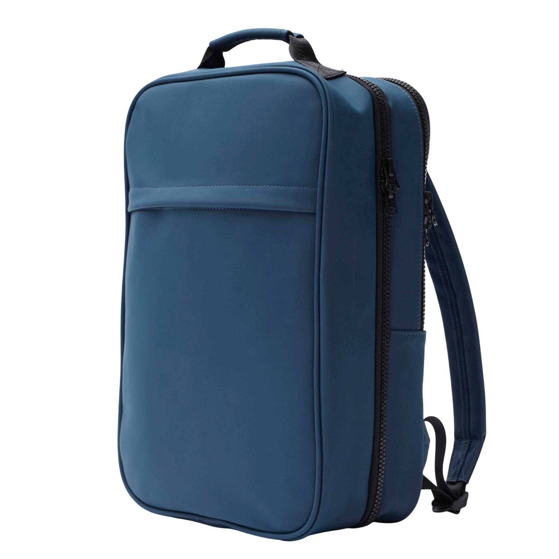 Navy - Side - Vinga Baltimore Travel Backpack