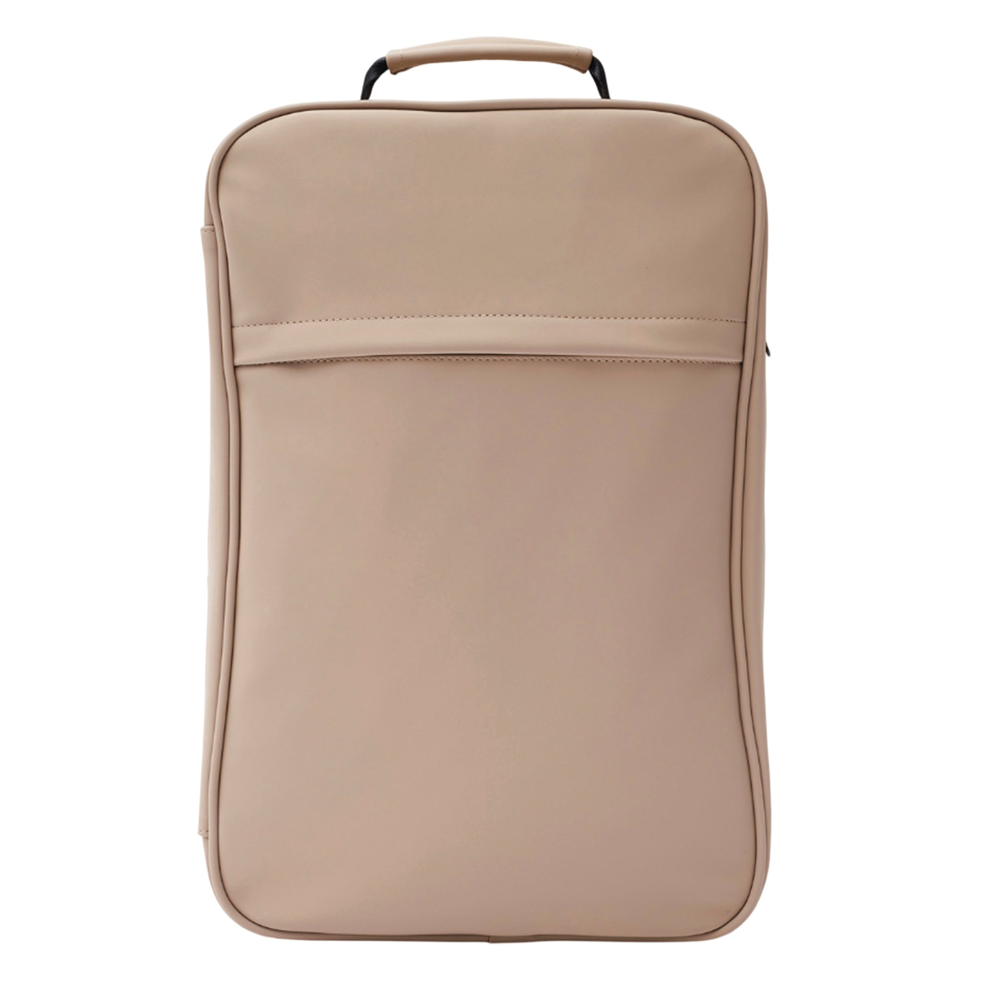 Greige - Front - Vinga Baltimore Travel Backpack