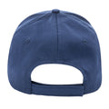 Navy - Back - XD Collection 5 Panel Cotton Recycled Cap