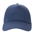 Navy - Pack Shot - XD Collection 5 Panel Cotton Recycled Cap