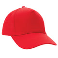 Red - Front - XD Collection 5 Panel Cotton Recycled Cap
