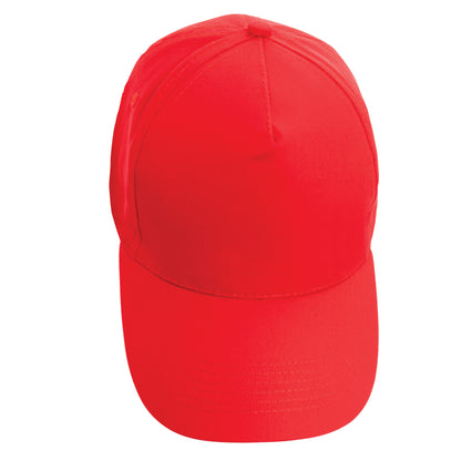 Red - Lifestyle - XD Collection 5 Panel Cotton Recycled Cap