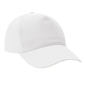 White - Front - XD Collection 5 Panel Cotton Recycled Cap