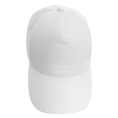 White - Lifestyle - XD Collection 5 Panel Cotton Recycled Cap