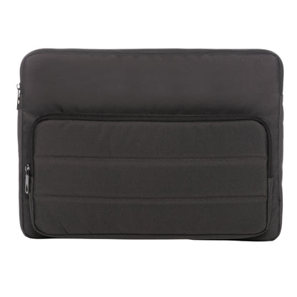 Black - Front - XD Xclusive Impact Aware RPET Laptop Sleeve