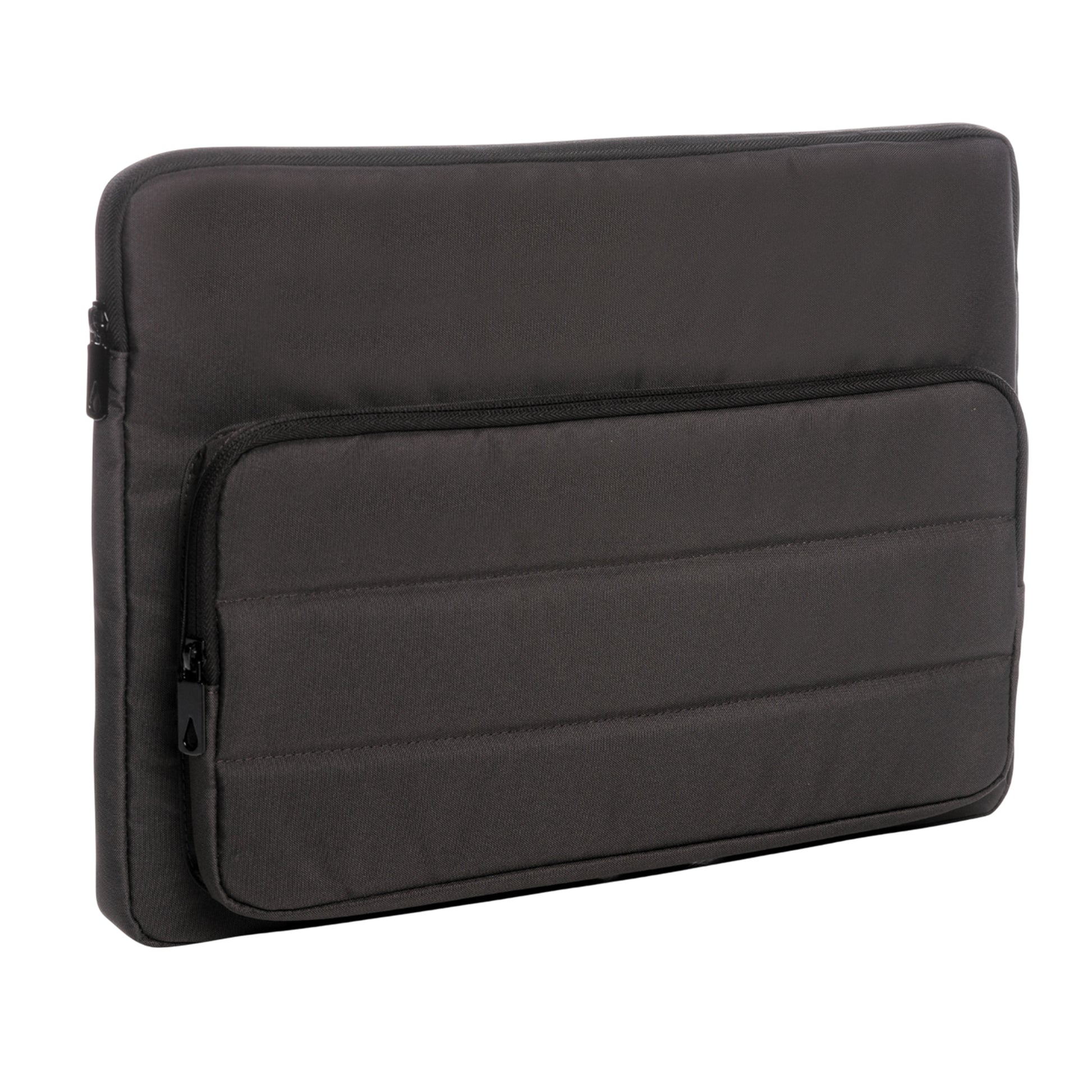 Black - Side - XD Xclusive Impact Aware RPET Laptop Sleeve
